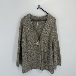 Margaret O'Leary Gray Cardigan Sweater